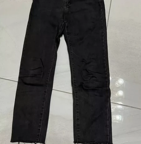 本人超喜欢的一条九分牛仔裤 穿着瘦了 ...