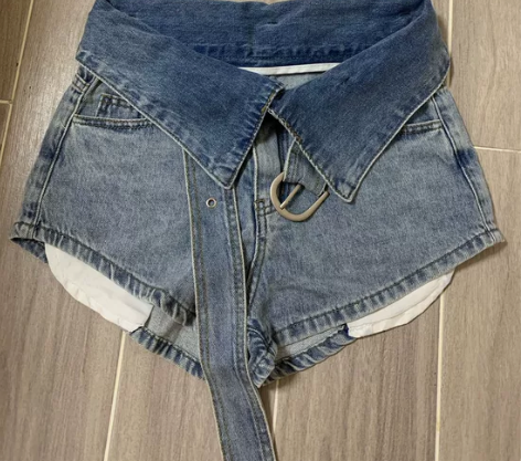 frozen牛仔短裤 感兴趣的话点“我想要...