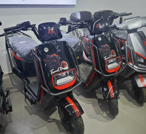 台铃银河侠外卖神车，前后正新城市游侠半热熔...