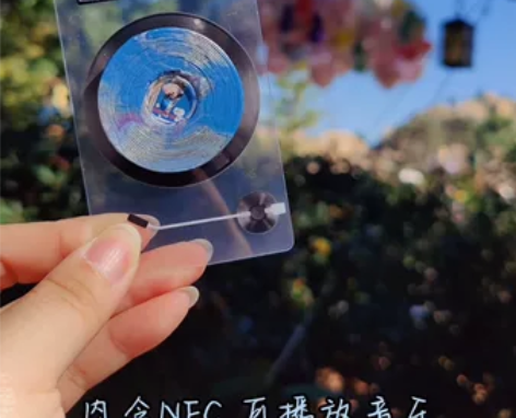 陈奕迅演唱会自制周边，旋转唱片卡可以旋转，...