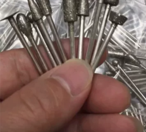 金刚砂磨头玉雕工具套装2.35杆原石打磨去...