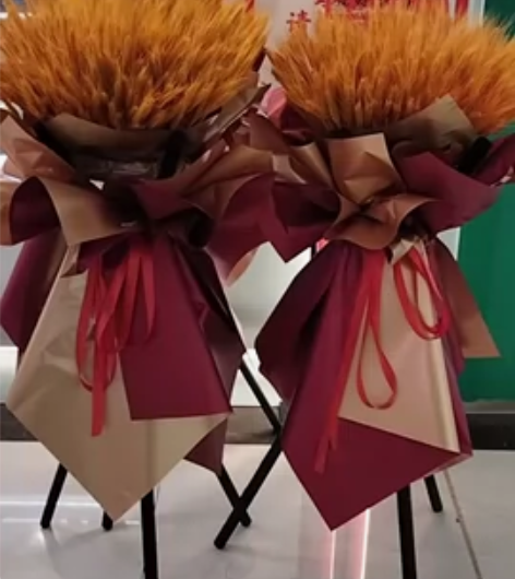 花店制作全新 开业大麦花篮，一个50，10...