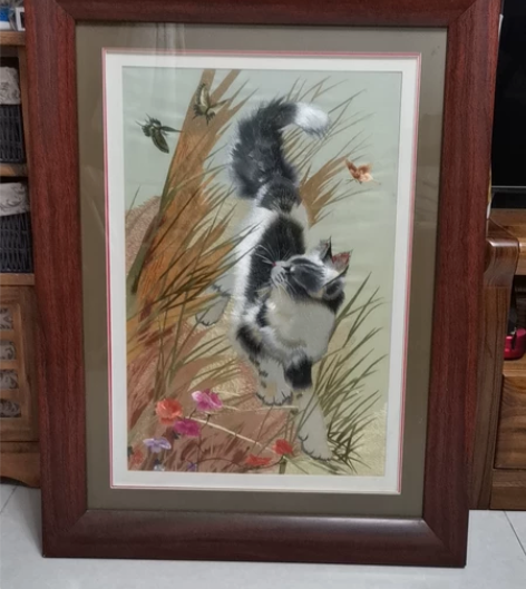 机绣画几幅转让，喜欢的请您私信留言。标价是...