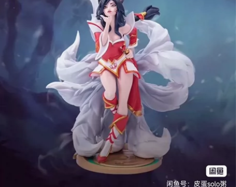 九尾阿狸雕塑 原皮版本，迄今为止最喜欢的一...