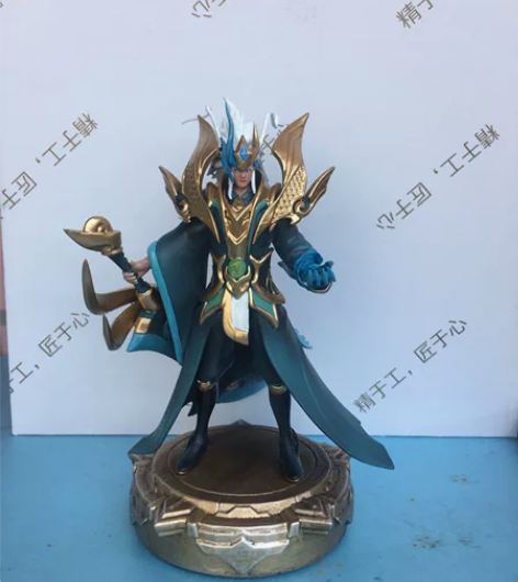 王者荣耀 战士青龙志铠英雄模型手办 光固化...