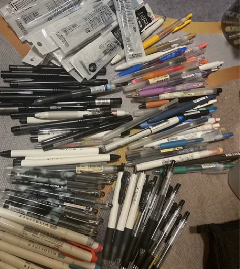 全部正版 打包买走,20支原装笔10支原装...