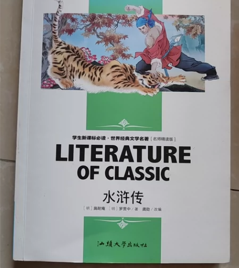中小学必读世界著名文学，水浒传水浒传 感兴...