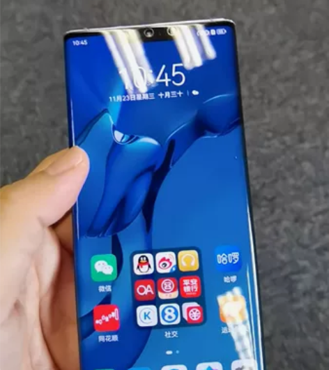 ?华为国行mate30Pro（5G），紫罗...