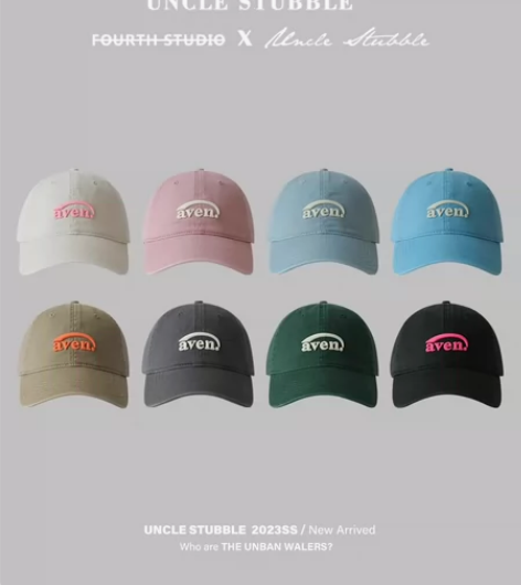 四季款纯棉鸭舌帽男女同款韩国潮牌学生情侣遮...