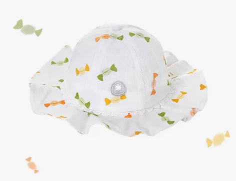 婴儿遮阳帽夏季薄款男宝宝帽子幼儿渔夫帽女儿...