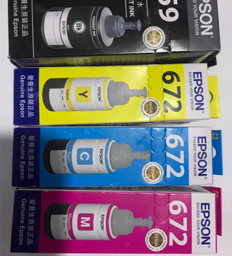 全新未拆封爱普生原装墨水，已过期便宜处理。...