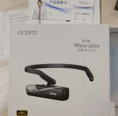 欧达EP8头戴式运动相机摄像机4K防抖横竖...