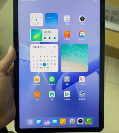 小米平板5黑色6+128G无拆无修，账号已...