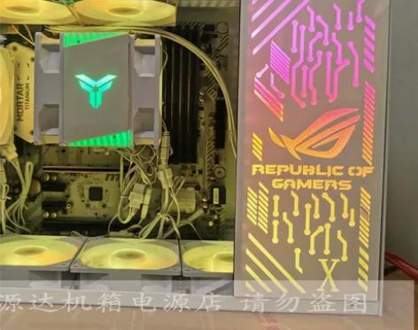 傻瓜超人K77K88彩图机箱RGB发光DI...