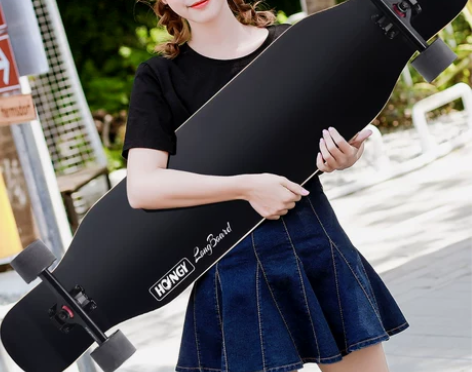 滑板长板初学者男女生四轮滑板车成人刷街代步...