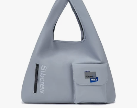 ?Subcrew李灿森潮牌斜挎包男女单肩包...