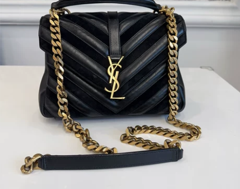 YSL/圣罗兰 经典邮差包链条包  尺寸:...