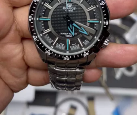 全新亏本卡西欧ef130潮流时尚运动双日历...