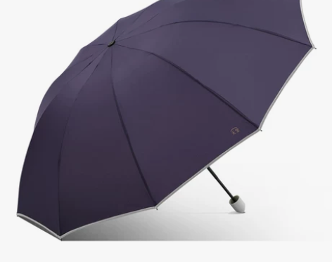 ?天堂伞双人雨伞商务晴雨两用伞反向折叠三折...