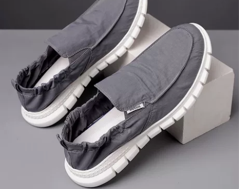 【特价甩卖】男鞋夏季透气一脚蹬懒人鞋男百搭...