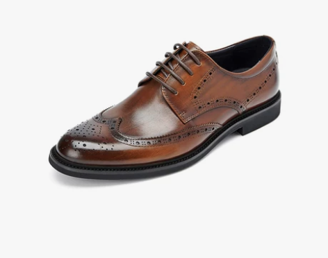 ?【狂欢价】百丽男鞋秋冬皮鞋男款商务正装布...