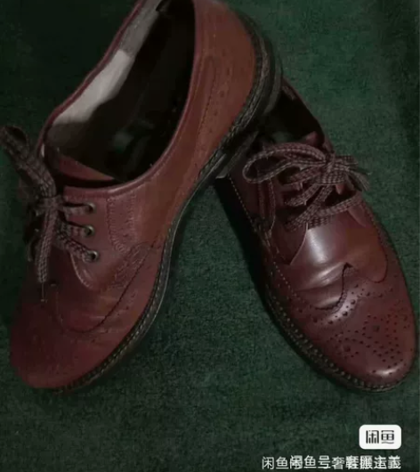 康奈男鞋正品，挪威缝和布洛克雕花工艺，一辈...