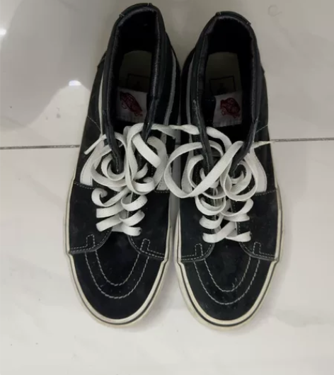 vans sk8二手可刀 感兴趣的话点“我...