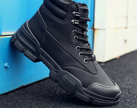 【年货价】冬季男鞋子加绒保暖棉鞋高帮男士马...