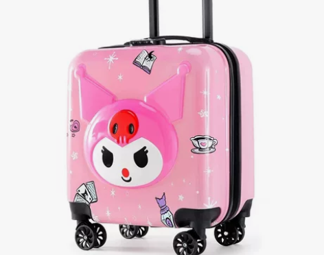 全新儿童拉杆箱女18寸卡通小孩子旅行箱万向...