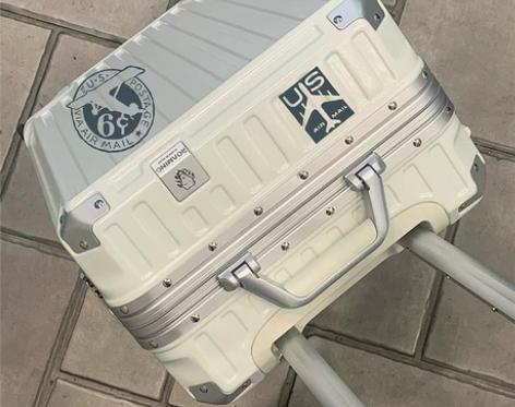 ?漫游新款行李箱ins网红铝框万向轮旅行箱...