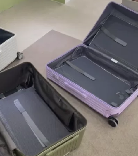 出去旅行想要颜值高 又轻便 又顺滑的行李箱...