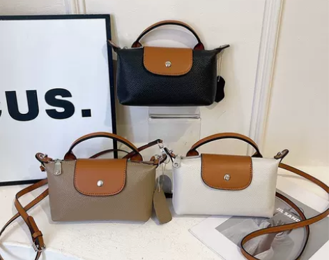 夏季高级感饺子包新款单肩包磁扣斜挎时尚休闲