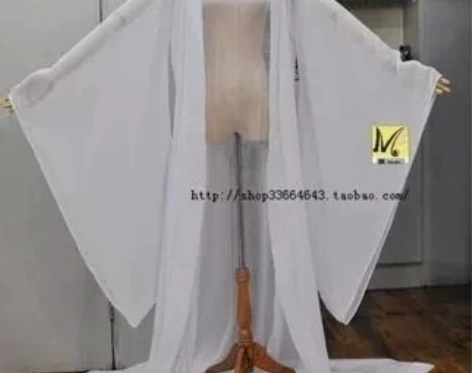 汉服女非古装魏晋风大袖衫外披雪纺纯色百搭开...