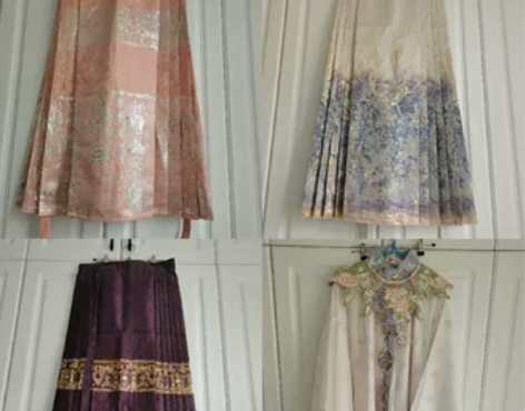 【汉服清衣柜 实图已更】马面裙 百迭 褶裙...