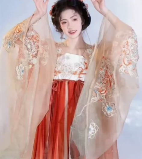 玉术原创 金鱼姬 M码，穿一洗一 大袖加诃...