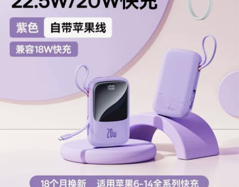 【全新未拆】倍思数显充电宝20000毫安2...
