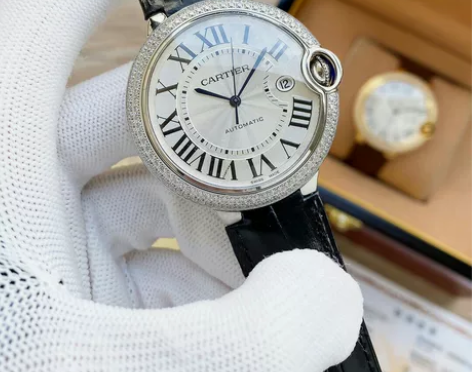 Cartier/卡地亚蓝气球山度士坦克手表...