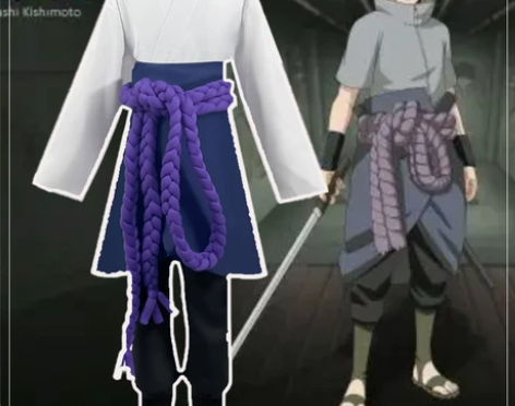 火影忍者cosplay服疾风传宇智波佐助角...