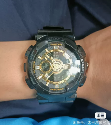 个人手表出售 正港金色系列 初高中必备，戴...