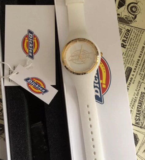 Dickies白金手表 全新 包装盒 标签 吊牌都在 表正常...