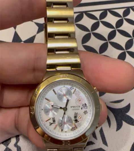 西铁城表,型号什么的不记得了!没电了,自己...