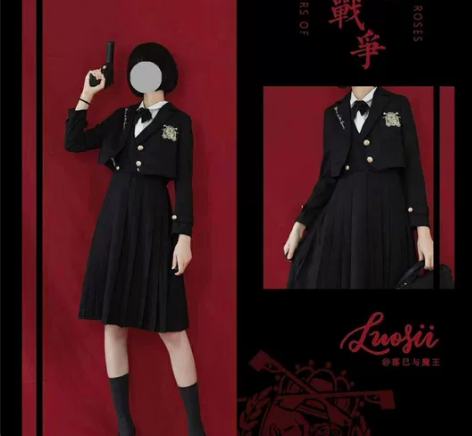 太子加青团玫瑰战争s全套，西服裙子 西服全...