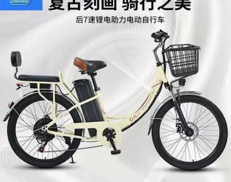 飞鸽新国标电动自行车成人男女轻便变速休闲老...