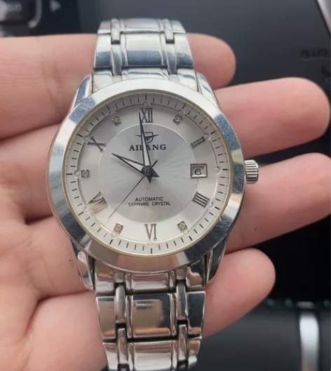 艾浪机械手表AL-2009G几年前买的放家...