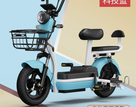 加州豹电动车新国标电瓶车小型女士代步助力车...