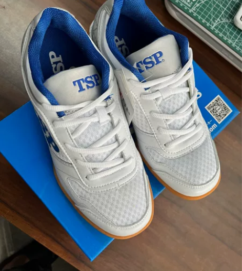 tsp 乒乓球鞋 蓝龙 全新带原盒 36码...