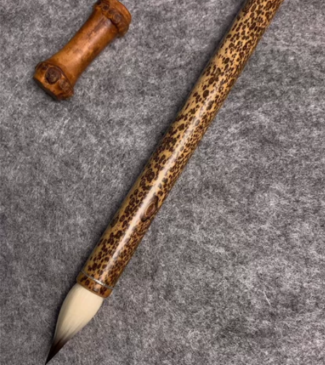 店不开了 高档毛笔 中楷紫狼毫缠纸鸡距毛笔...