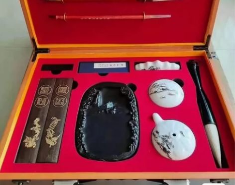 荣宝斋 文房四宝套装13件套 兼毫狼毫毛...