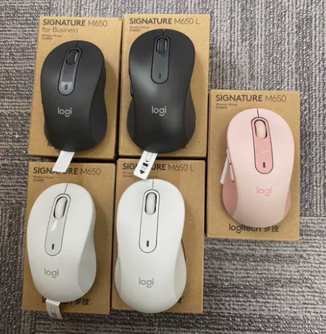 罗技鼠标99新 m650:白色，黑色，粉色...