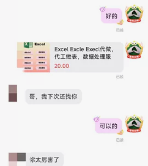 专业数据分析师提供数据处理，电子表格，ex...